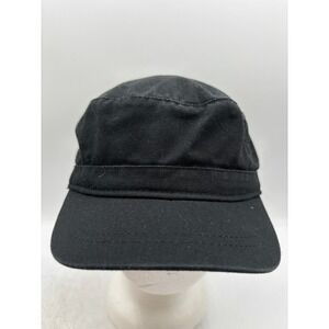 Big Accessories Jagermeister Cadet Hat Black Cotton Military Cap Adjustable OSFM